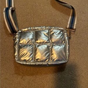 Stylish Silver woman’s Crossbody Bag